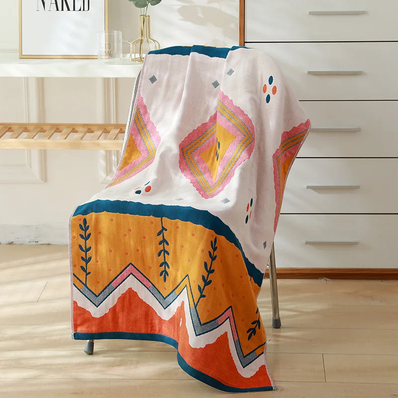 Toalla de baño de gasa de algodón DecorBites™ - diferentes estilos