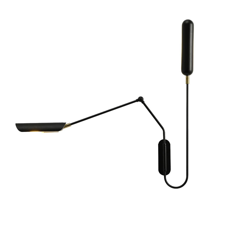 DecorBites™ Adjustable Retro Wall Lamp with Long Arm and LED E27 Light