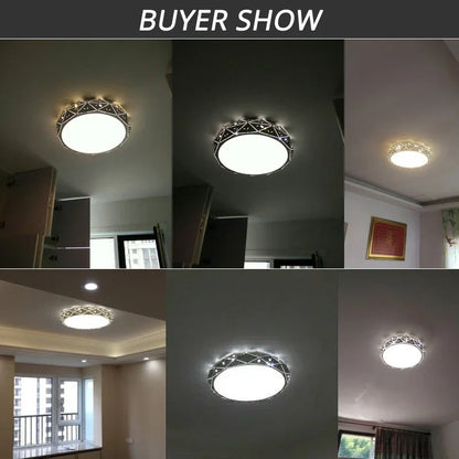 DecorBites™ Dimmable Iron Chandelier Lights for Bedroom & Living Room with Remote Control