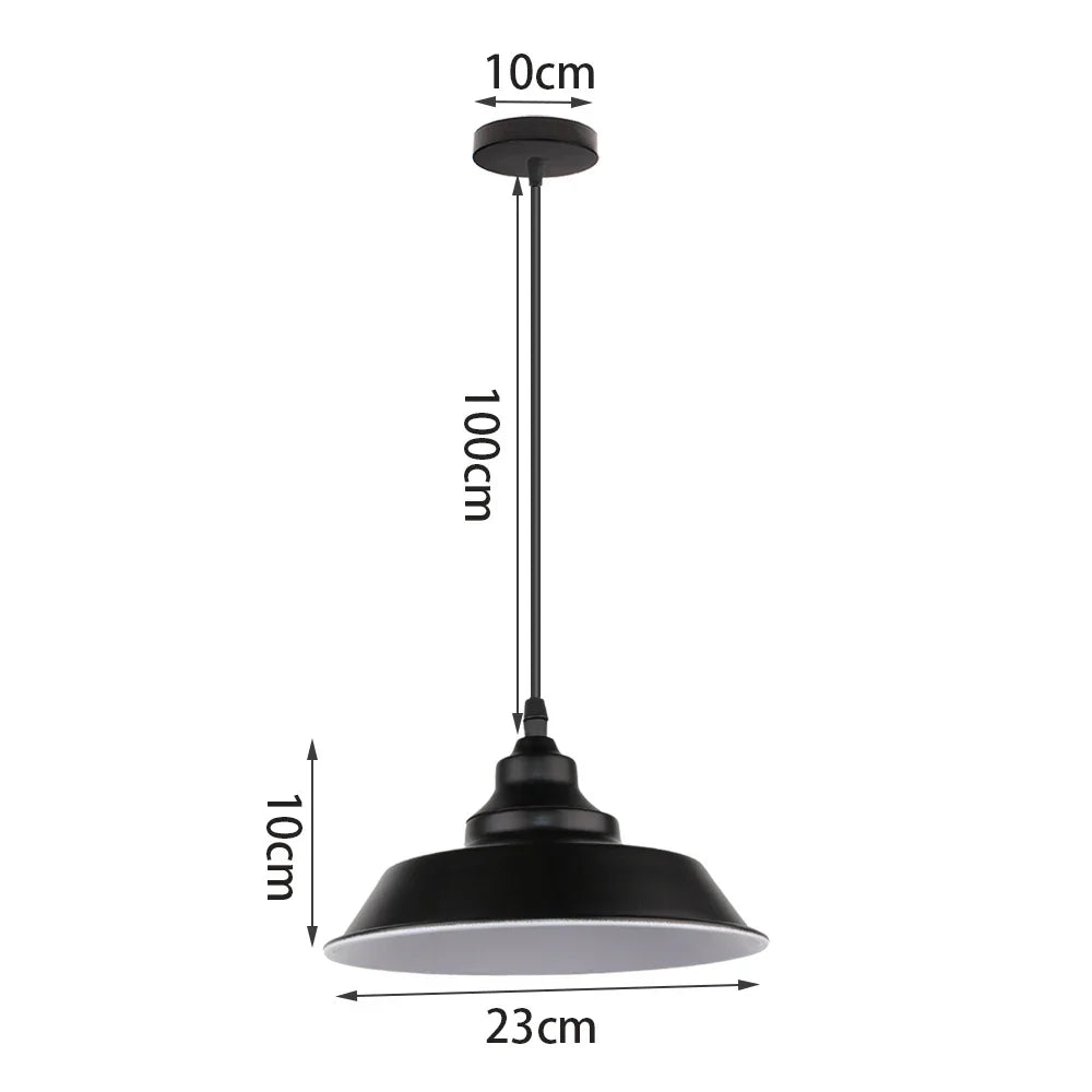 DecorBites™ Industrial Aluminium Pendant Lights Chandelier for Home Living Room Kitchen Bedroom