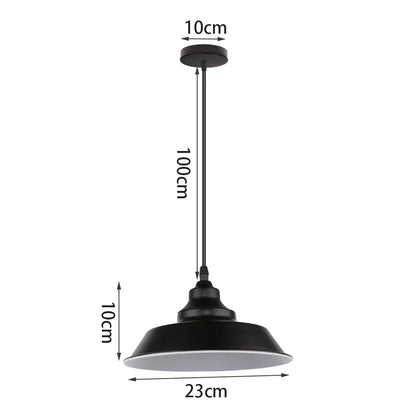 DecorBites™ Industrial Aluminium Pendant Lights Chandelier for Home Living Room Kitchen Bedroom