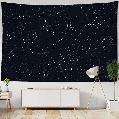 Decobites Starry Sky Tapestry | Galaxy Wall Art & Home Decor