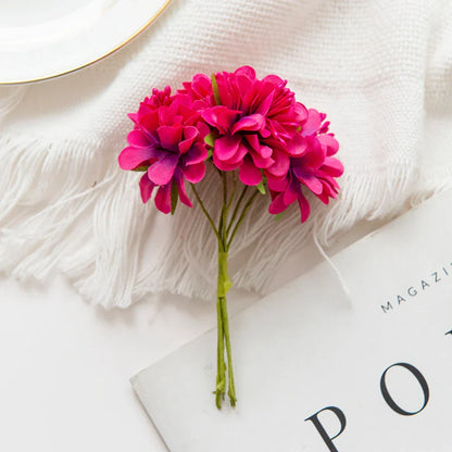 DecorBites™ Artificial Flower Stamen Bouquet for Wedding, DIY, Party Decor, Home, Scrapbooking