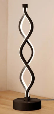 DecorBites™ LED Ring Table Lamp: Modern Nordic Bedroom Lighting Fixture