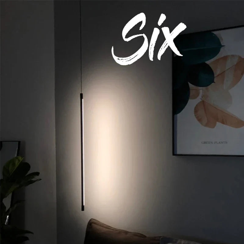 Lámpara de araña LED DecorBites™ de cable largo para sala de estar y dormitorio