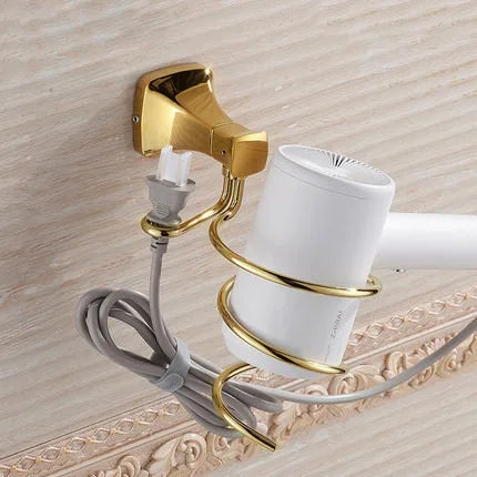 DecorBites™ Gold Bathroom Hardware Set for Towels, Paper, Brushes, and More