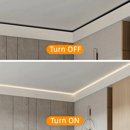 DecorBites™ LED Aluminum Profile for Cabinet Closet Strip Lights