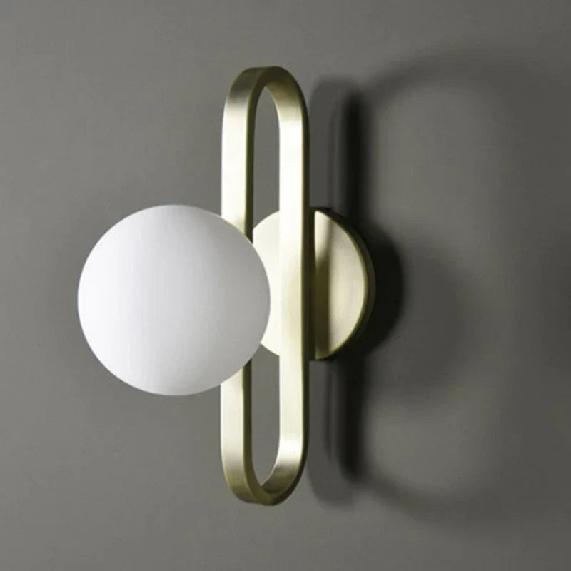 DecorBites™ LED Glass Wall Sconce Modern Bathroom Kitchen Light Fixture Simple Home Decor Wall Mounted Hallway Light