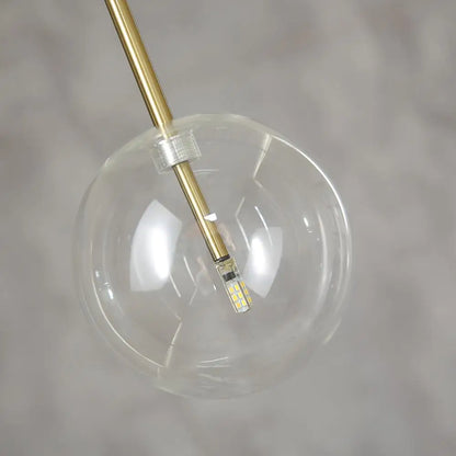 DecorBites™ Bubble Glass Ball Pendant Light for Modern Living Room Kitchen Bedroom