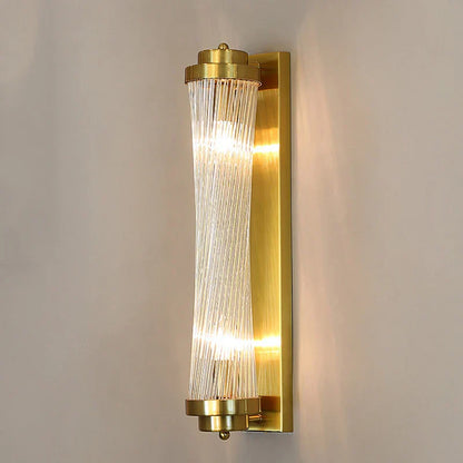 DecorBites™ Crystal Wall Lamp: Modern Minimalist Luxury LED Lights for Living Room, Bedroom & Aisle