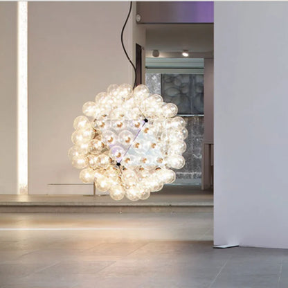 DecorBites™ Glass Bubble LED Hanging Lamp for Bedroom Living Room Bar Villa