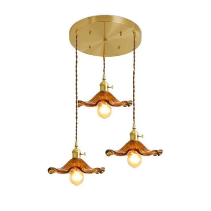 Decorbites™ Glas-Kupfer-LED-Hängeleuchte: Nordischer Stil Farbenfrohe Lampe für Zuhause und Bar