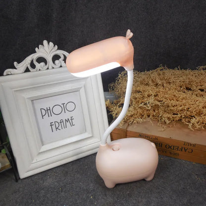 DecorBites™ Elk Night Lamp: Cute Animal LED Desk Lamp for Children's Bedroom