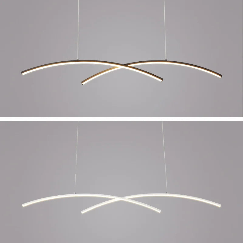 DecorBites™ LED Chandelier: Modern, Creative, Minimalist Lighting for Dining Room, Living Room & Bar Counter