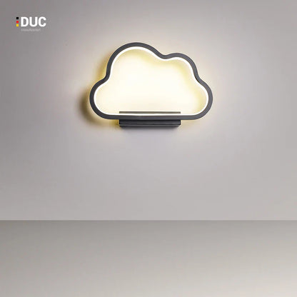 DecorBites™ Clouds Wall Lamp: Modern Nordic Kids' Room Sconce – Creative Boy/Girl Bedroom Lighting