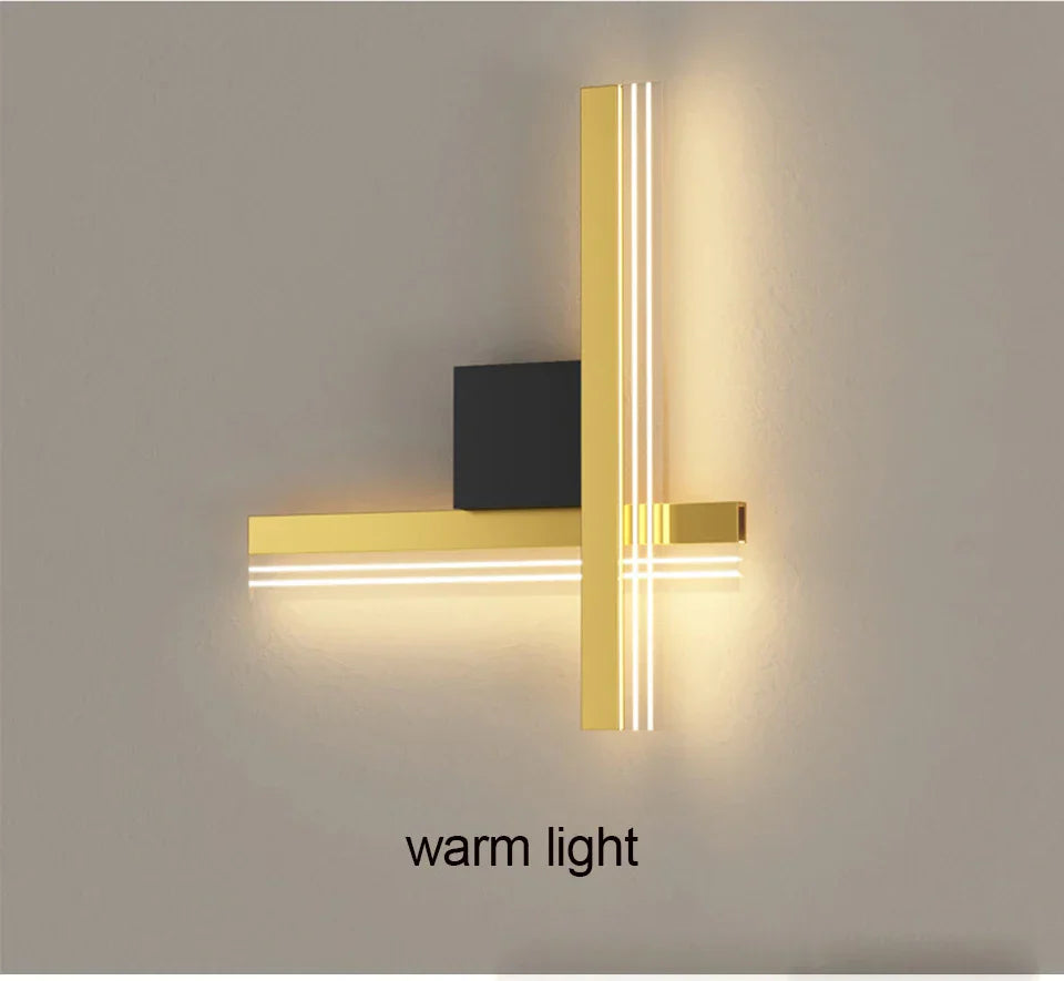 Decorbites™ Luz de Pared de Aluminio LED para Dormitorio Sala de Estar Decoración del Hogar