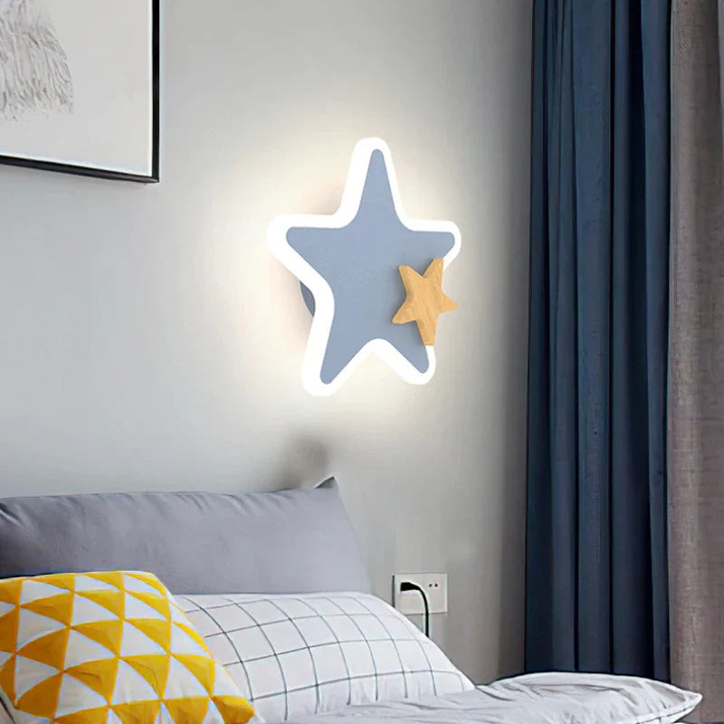 DecorBites™ Kids Cartoon LED Wall Lamp: Modern, Cute, Creative Bedroom Lighting