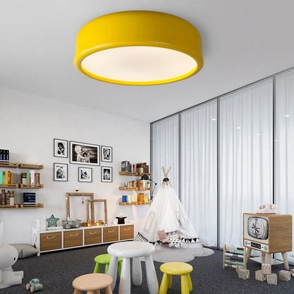 DecorBites™ Circular LED Ceiling Light for Bedroom Living Room Modern Nordic Design