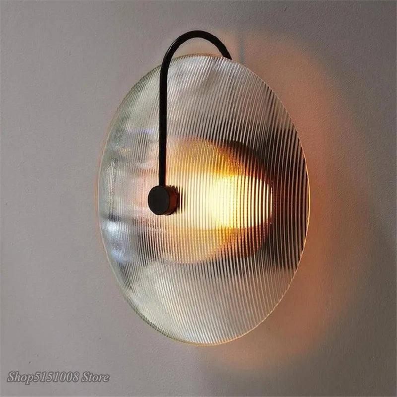 DecorBites™ Glass Wall Lamp Nordic Minimalist T Model Sconce Light for Home Decor