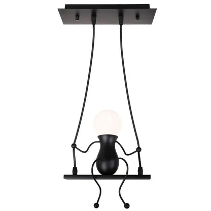 DecorBites™ Humanoid Creative Pendant Light - Modern Indoor Chandelier for Home Décor