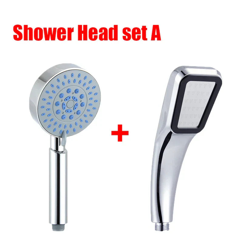 Chrome Dual Shower Head