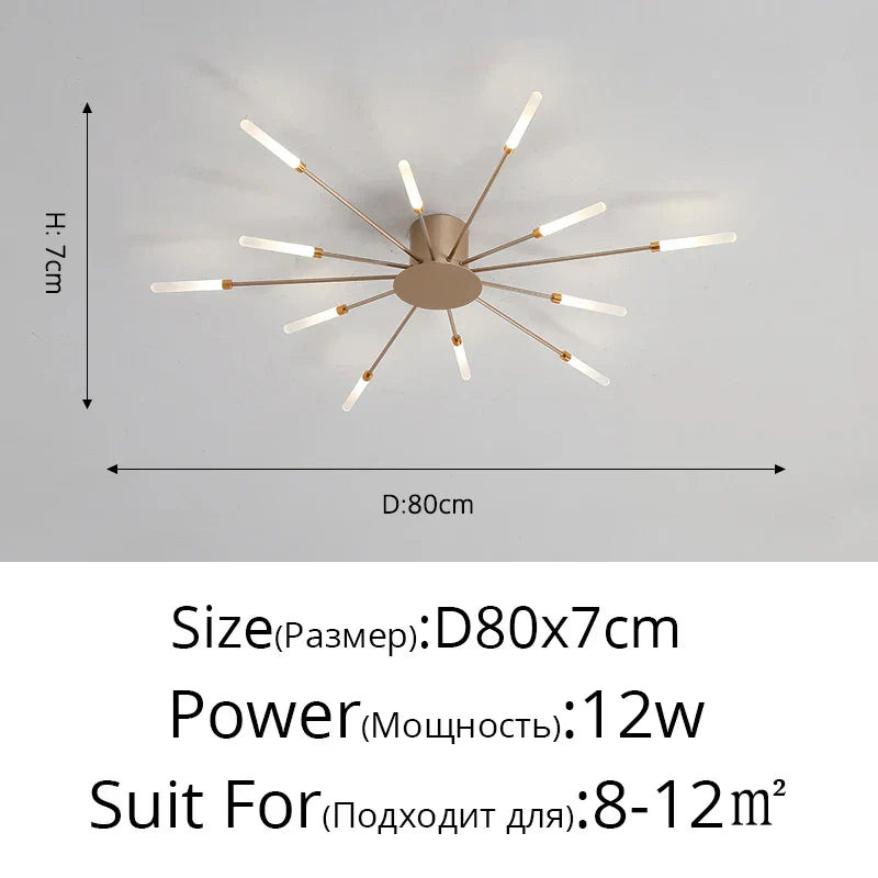 Acrylic Modern Ceiling Light