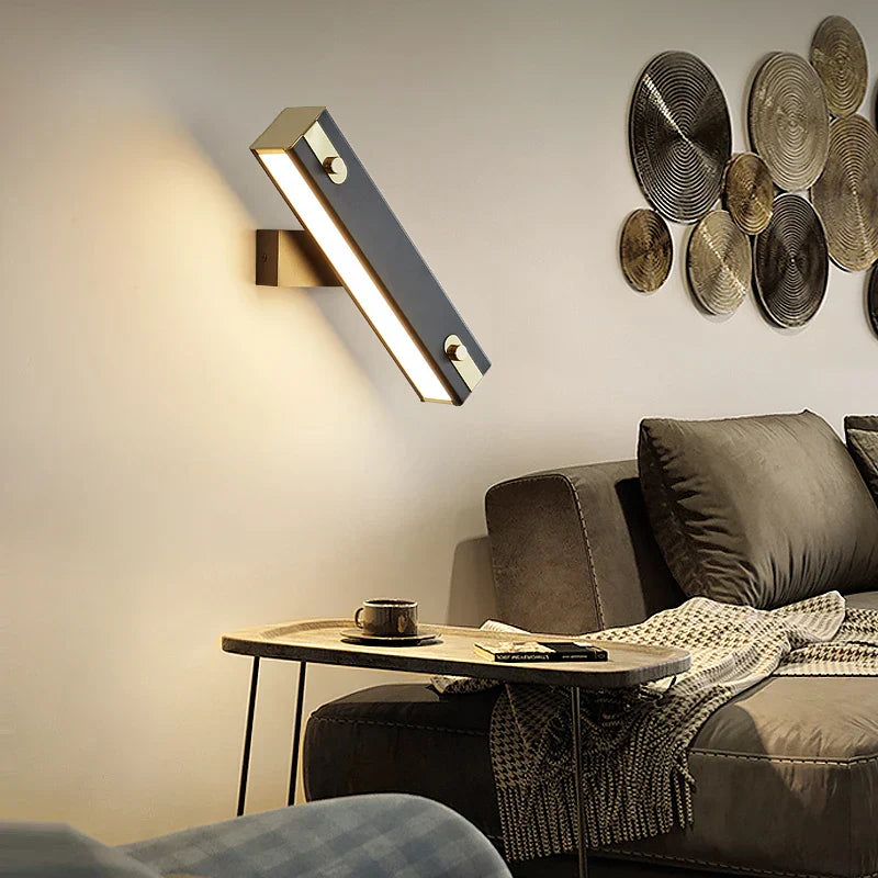 DecorBites™ Adjustable LED Wall Lamp for Modern Reading and Bedroom Lighting