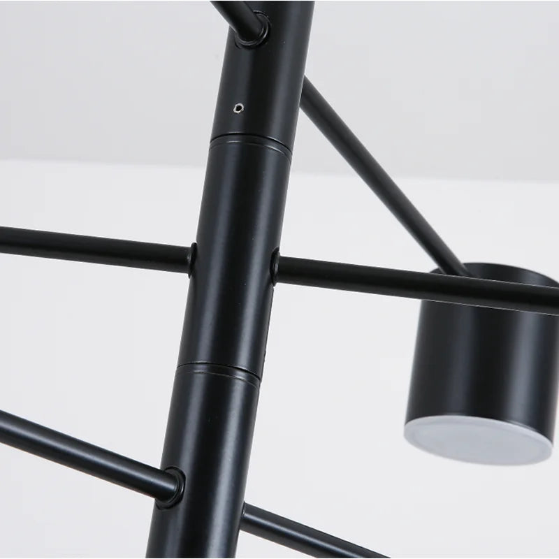 DecorBites™ LED Wrought Iron Chandelier for Living Room Bedroom Interior Lighting