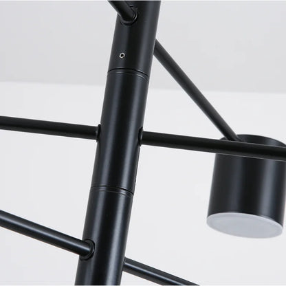 DecorBites™ LED Wrought Iron Chandelier for Living Room Bedroom Interior Lighting