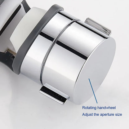 حامل رأس الدش المنزلق القابل للتعديل من DecorBites™، ملحق تثبيت من الكروم