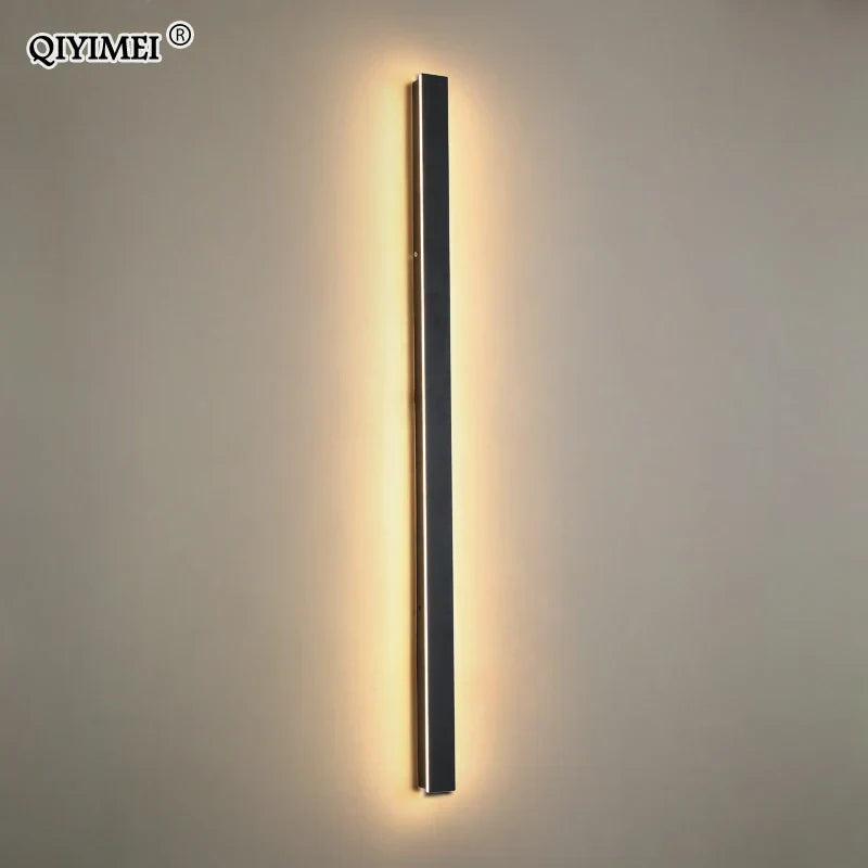 DecorBites™ LED Porch Lights | Modern Outdoor Black Lamps for Living Room & Bedroom