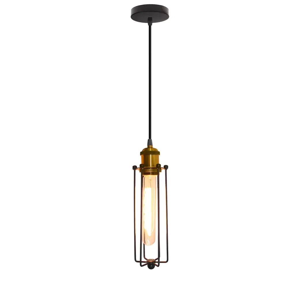 Chrome Industrial Pendant Light