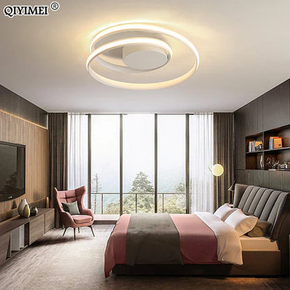DecorBites™ LED Chandelier: Modern Surface Mounted Lights for Living Room, Bedroom, Study Room