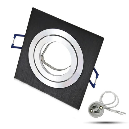 DecorBites™ Adjustable LED Ceiling Downlight Frame with GU10/MR16 Holder for Spot Lighting