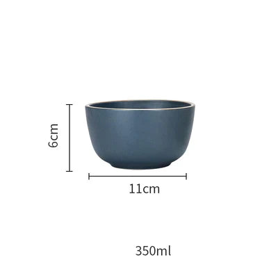 DecorBites™ Ceramic Morandi Bowl - Single Soup and Rice Bowl