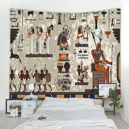 Decobites Egyptian Egypt Tapestry Wall Hanging Home Decor Throw Bedspread Art Home Decor