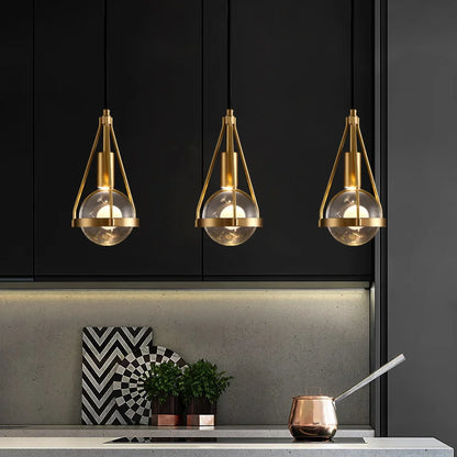 Lámparas colgantes DecorBites™ Crystal Ball: diseño nórdico moderno para la iluminación del hogar