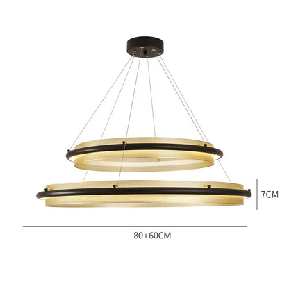 DecorBites™ Honeycomb Round Pendant Light: Modern Nordic Style for Living Room and Dining Room