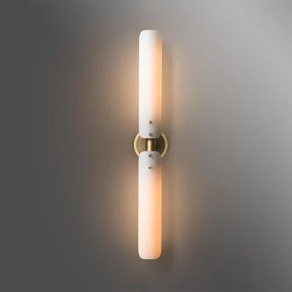 DecorBites™ LED Wall Sconce Copper Gold White Minimalist Art Deco Modern Light