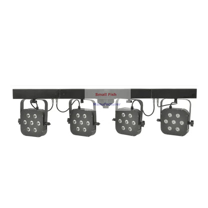 DecorBites™ 7X40W RGBW LED Par Kit with Stand - High Quality Professional DJ Equipment