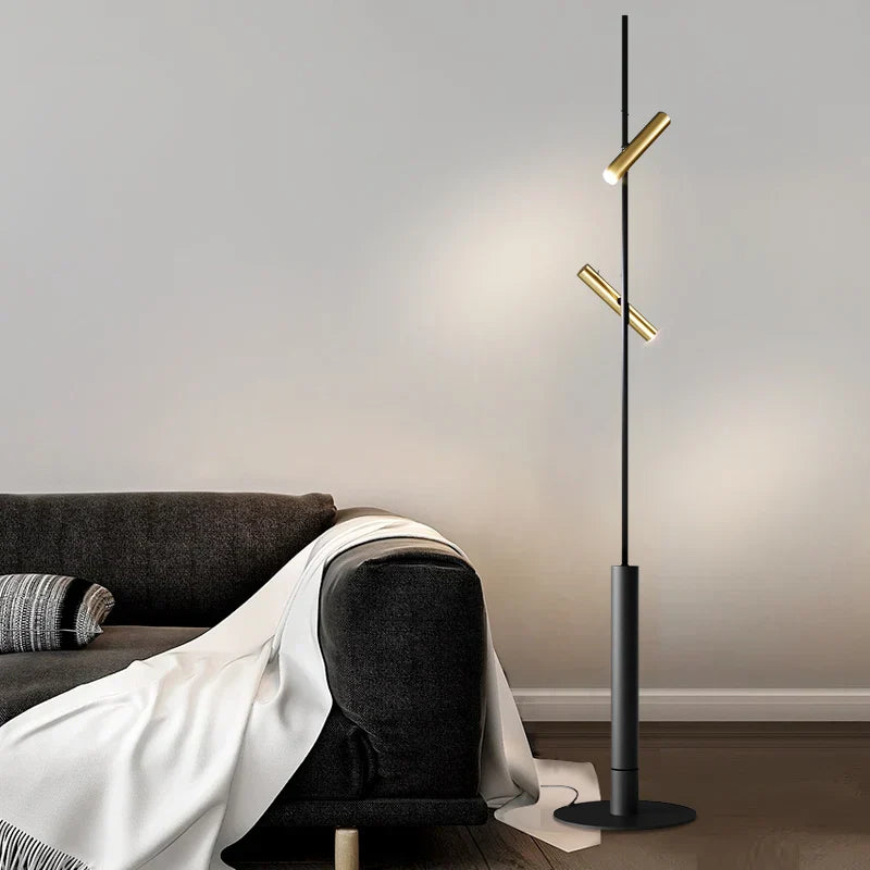 DecorBites™ LED Spotlight Projection Floor Lamp for Modern Minimalist Living Room Decor