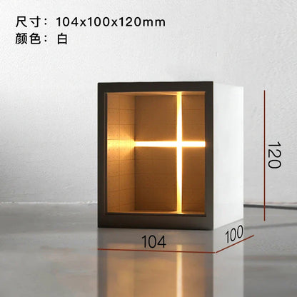 DecorBites™ Concrete Church Table Lamp | Classic Architectural Night Light | Retro Decor Fixture