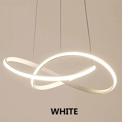 DecorBites™ LED Irregular Aluminum Acrylic Chandelier for Dining Room Pendant Lighting