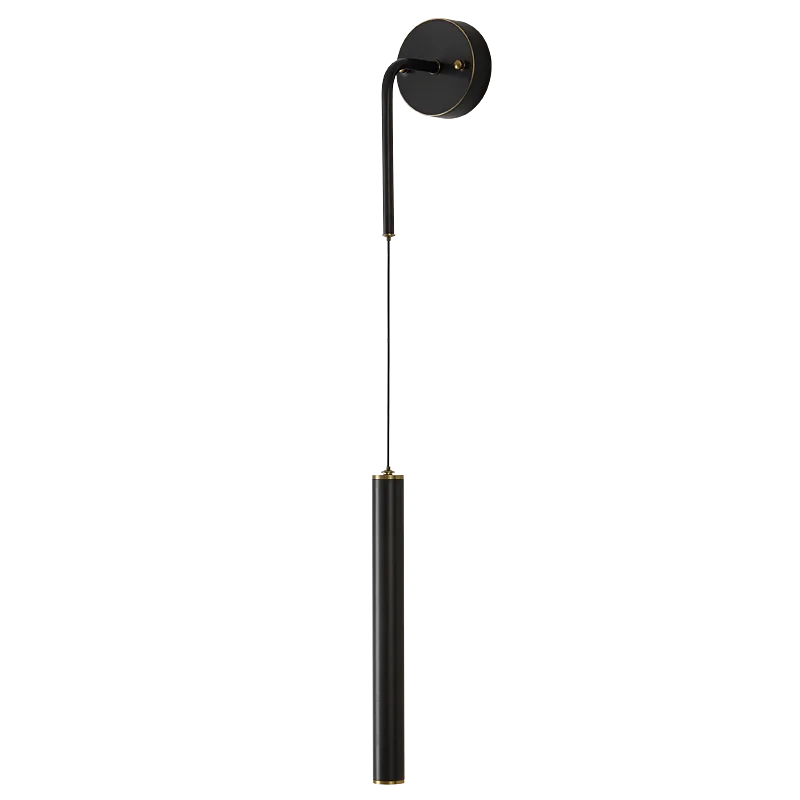 مجموعة DecorBites™‎ ثريا نحاسية لغرفة النوم وشمعدان حائطي حديث للبار