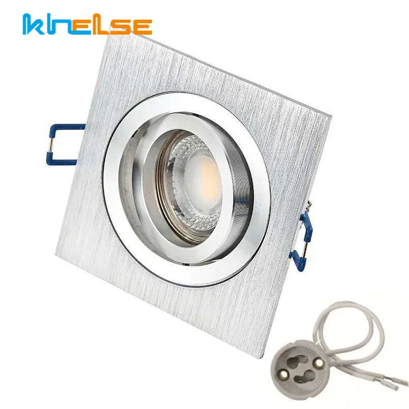 DecorBites™ Adjustable LED Ceiling Downlight Frame with GU10/MR16 Holder for Spot Lighting