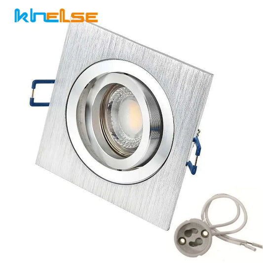 DecorBites™ Adjustable LED Ceiling Downlight Frame with GU10/MR16 Holder for Spot Lighting