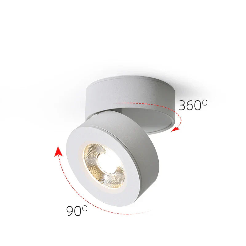 Decorbites™ Focos LED de Ángulo Ajustable para Techos, Luces para Pared de Fondo y Pasillo