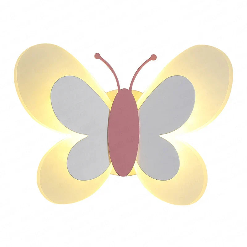 DecorBites™ Butterfly Girl Room Lamp Creative Cartoon Children Energy-Saving Bedside Lamp