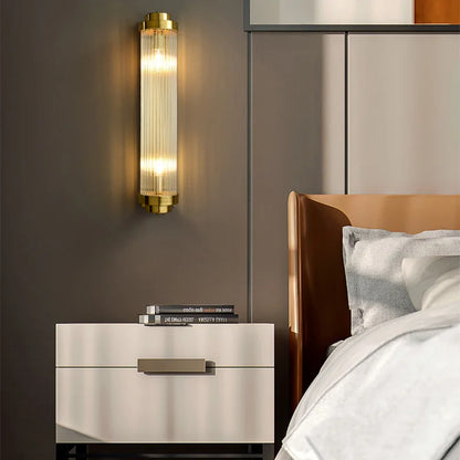 DecorBites™ Crystal Wall Lamp for Modern Light Luxury Living Room, Bedroom, and Dining Area