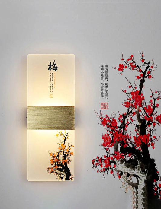 DecorBites™ LED Square Wall Lamp: Modern Minimalist Indoor Lighting for Hotel, Restaurant, Corridor